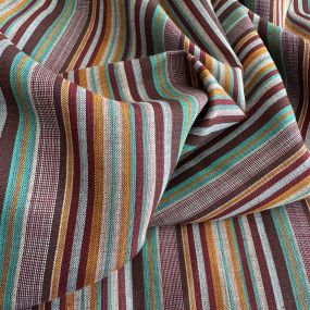 Tecido Linho Puro Listrado Marrakesh • Conexão Tecidos