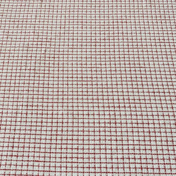 Tecido Tweed Grid Red • Conexão Tecidos