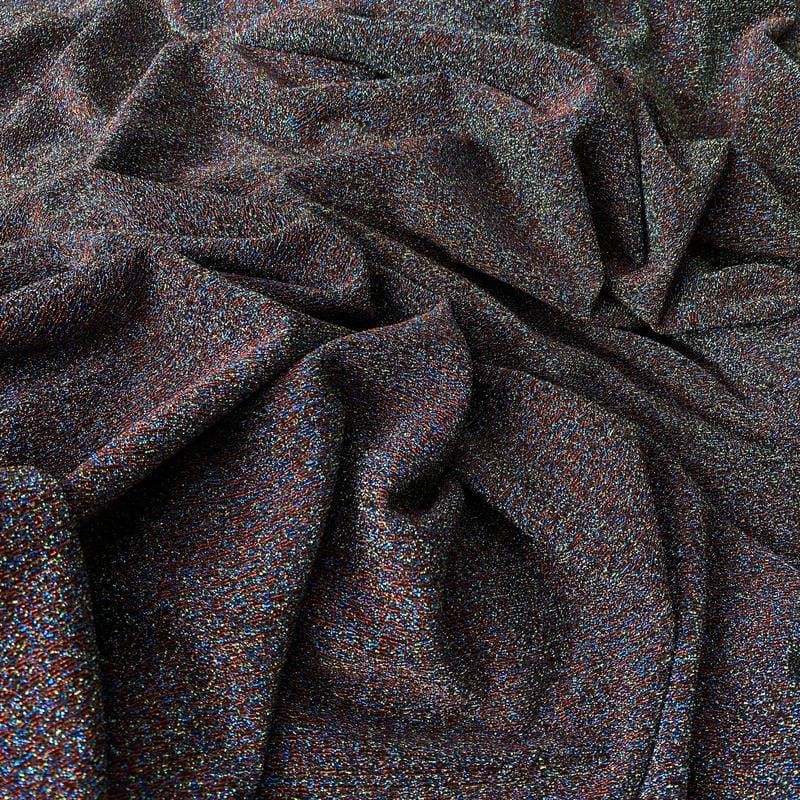 Tecido Malha Lurex Galaxy Shine • Conexão Tecidos