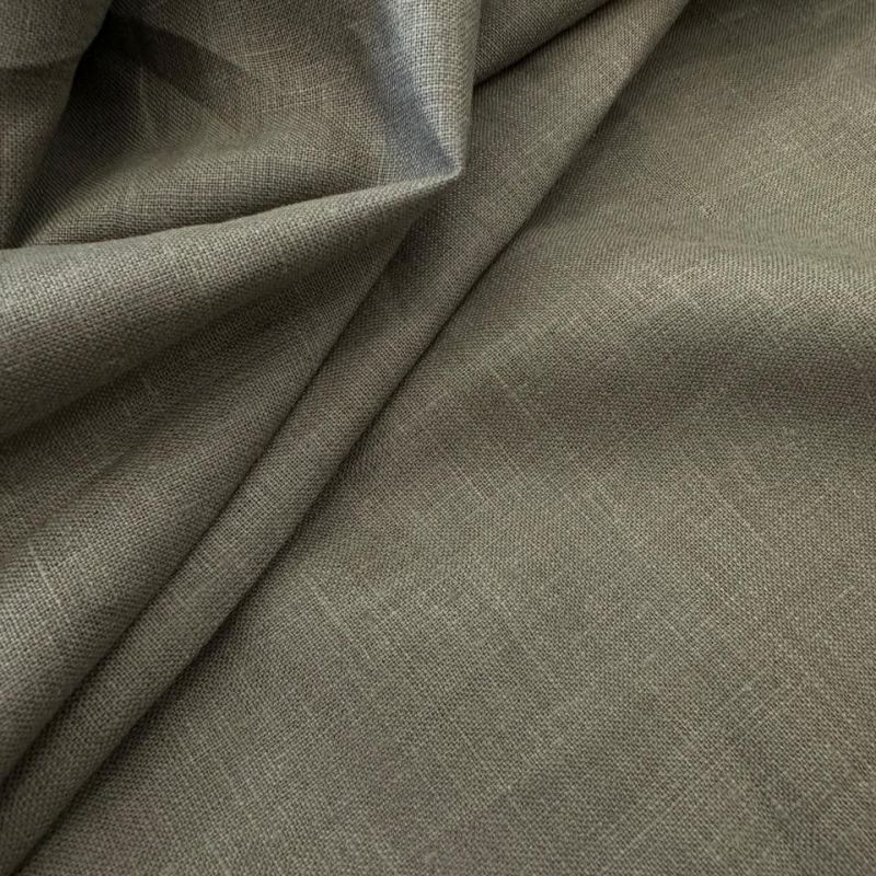 Tecido Linho Puro Liso Militar • Conexão Tecidos
