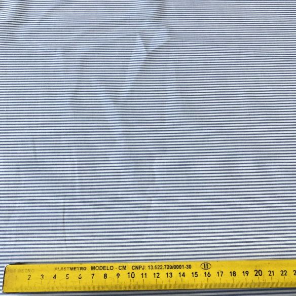 Tecido Tricoline Fio Tinto Azul Denim Light • Conexão Tecidos