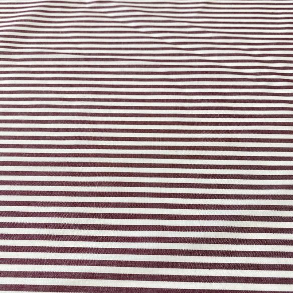 Tecido Tricoline Fio Tinto Bordô Classic • Conexão Tecidos