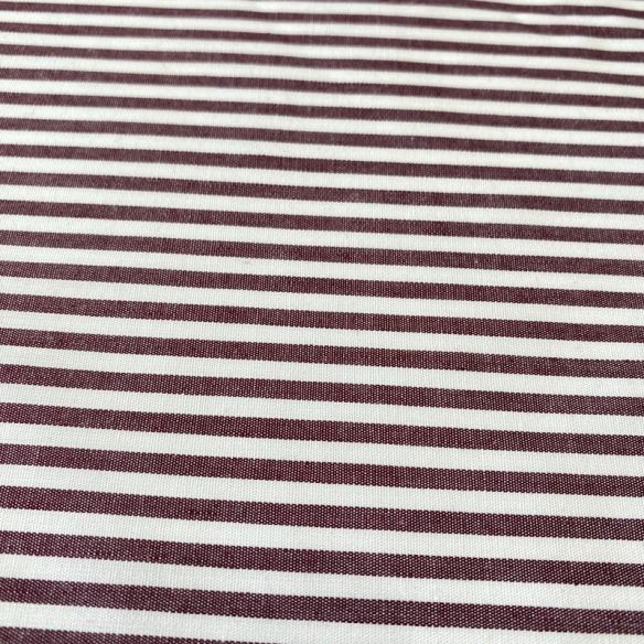 Tecido Tricoline Fio Tinto Bordô Classic • Conexão Tecidos