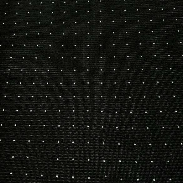 Tecido Malha Tricot Diamond Black • Conexão Tecidos