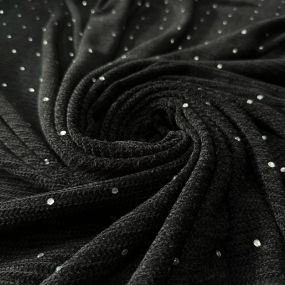 Tecido Malha Tricot Diamond Black • Conexão Tecidos 2