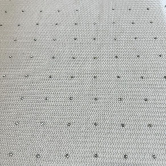Tecido Malha Tricot Diamond White • Conexão Tecidos