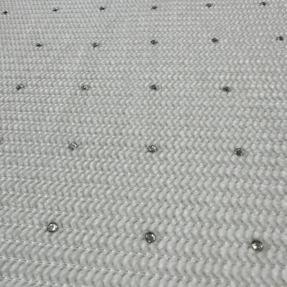 Tecido Malha Tricot Diamond White • Conexão Tecidos