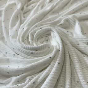 Tecido Malha Tricot Diamond White • Conexão Tecidos 2