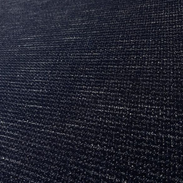 Tecido Tweed Coenizado Azul Marinho Noite • Conexão Tecidos