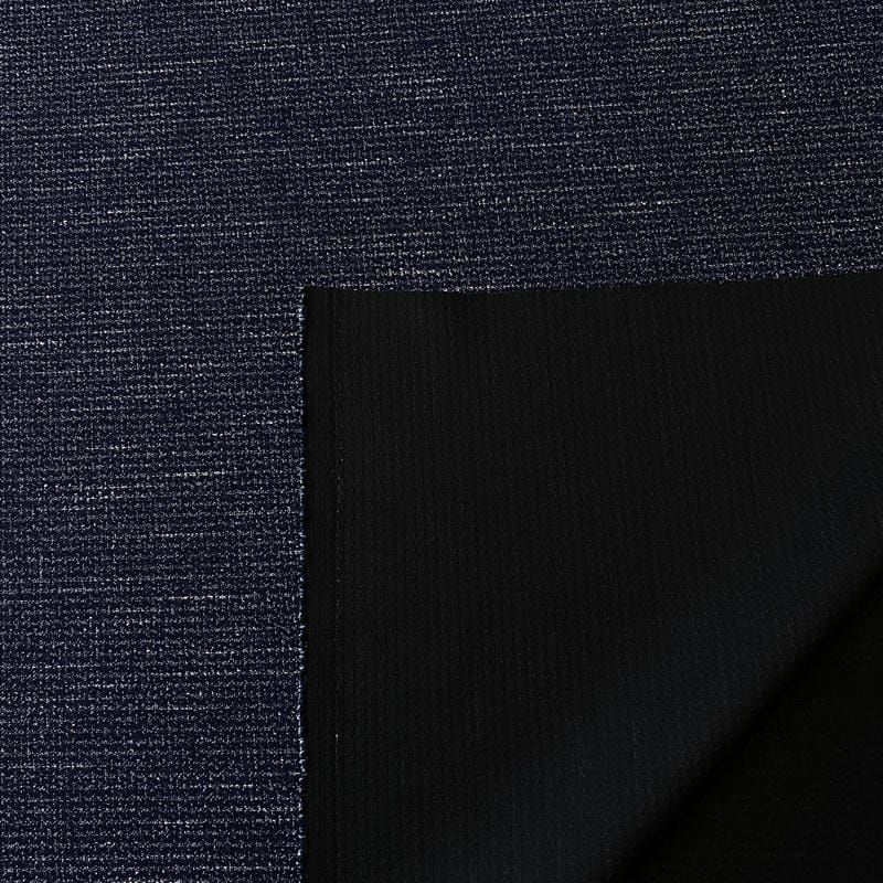 Tecido Tweed Coenizado Azul Marinho Noite • Conexão Tecidos