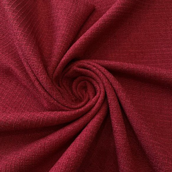 Tecido Coenizado Tweed Vermelho Bordô • Conexão Tecidos