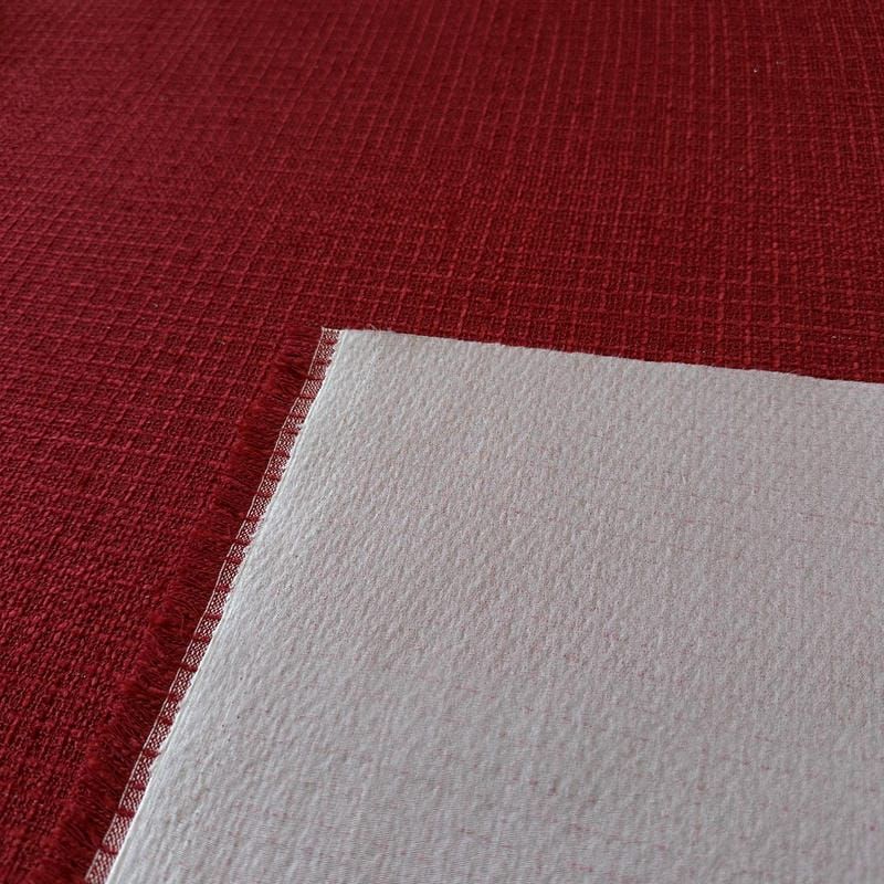 Tecido Coenizado Tweed Vermelho Bordô • Conexão Tecidos