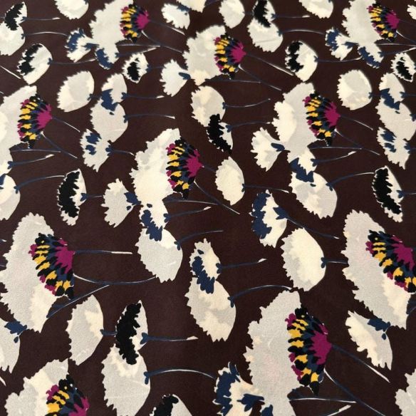 Corte Único Crepe de Chine Seda Pura - 1,50 m - REF • 2332 • Conexão