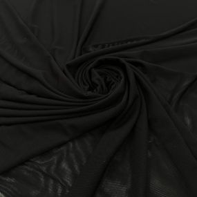 Tecido Tule De Malha Liso Preto 2
