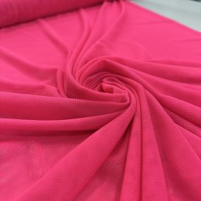 Tecido Tule De Malha Liso Rosa pink • Conexão Tecidos 2