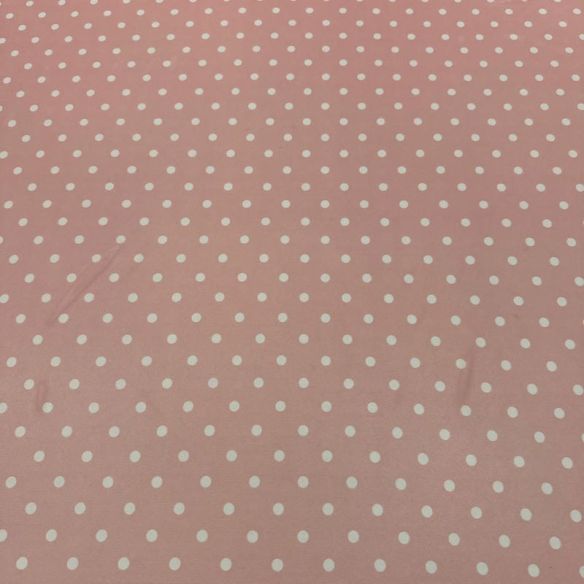 Tecido Tule De Malha Liso Poá Rosa Chá • Conexão Tecidos