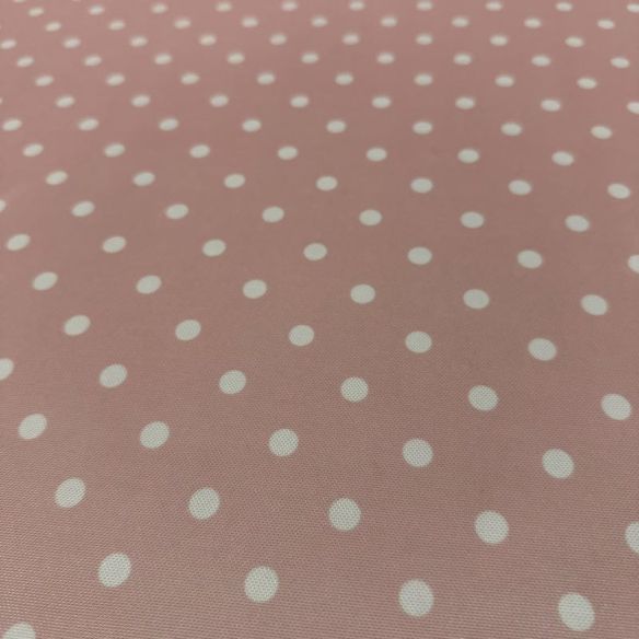 Tecido Tule De Malha Liso Poá Rosa Chá • Conexão Tecidos