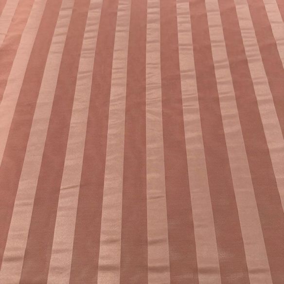 Tecido Tule De Malha Listrado Rosa Antigo • Conexão Tecidos
