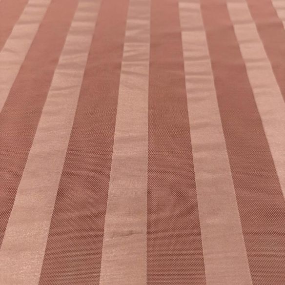 Tecido Tule De Malha Listrado Rosa Antigo • Conexão Tecidos
