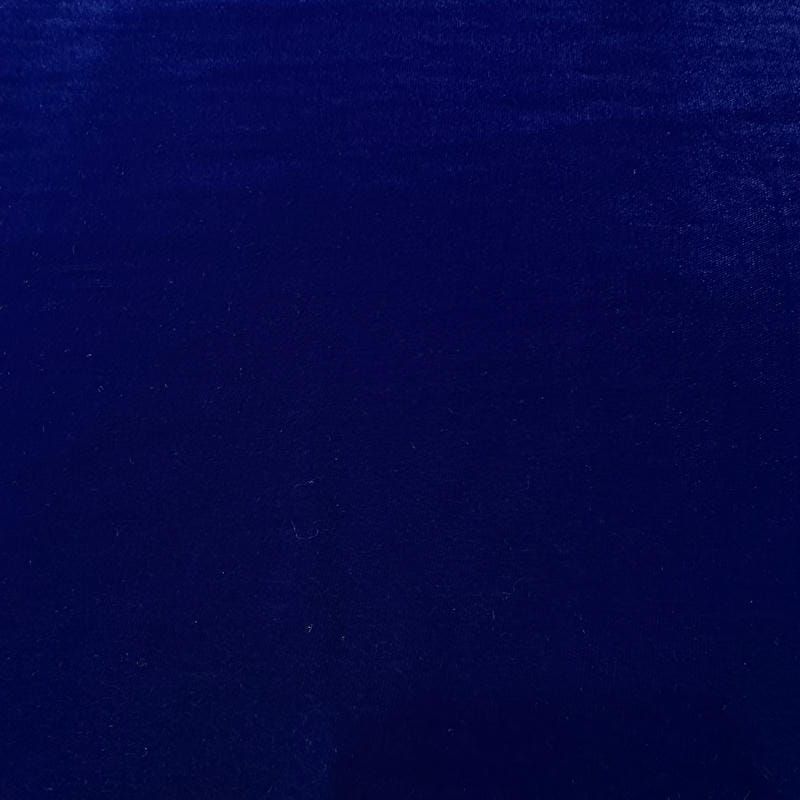 Tecido Veludo Cristal Azul Bic • Conexão Tecidos