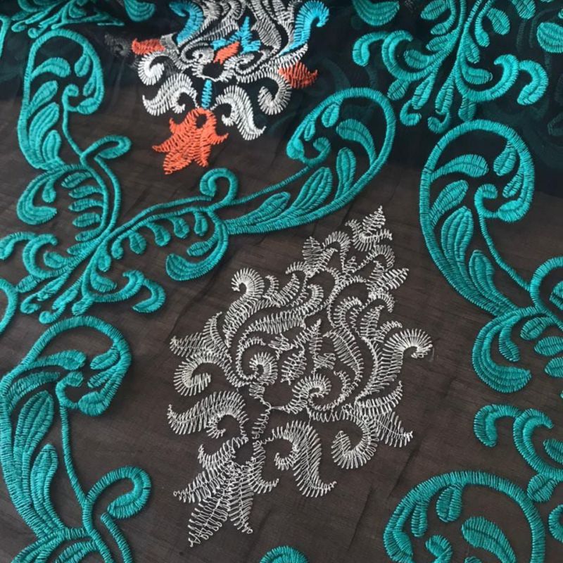 CHIFFON DE SEDA BORDADO • Conexão Tecidos