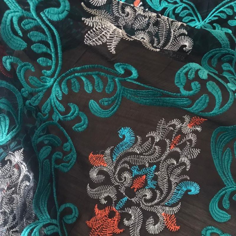 CHIFFON DE SEDA BORDADO • Conexão Tecidos