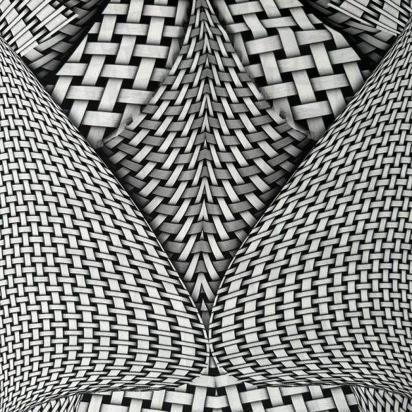 Tecido Cetim Toque De Seda Estampada Fractal • Conexão Tecidos