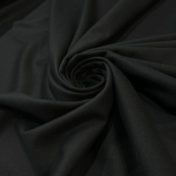 Tecido Lã Pura Preto • Conexão Tecidos