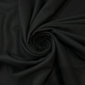 Tecido Lã Pura Preto • Conexão Tecidos