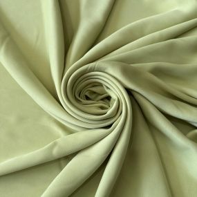Tecido Crepe Patou Verde Matcha • Conexão Tecidos