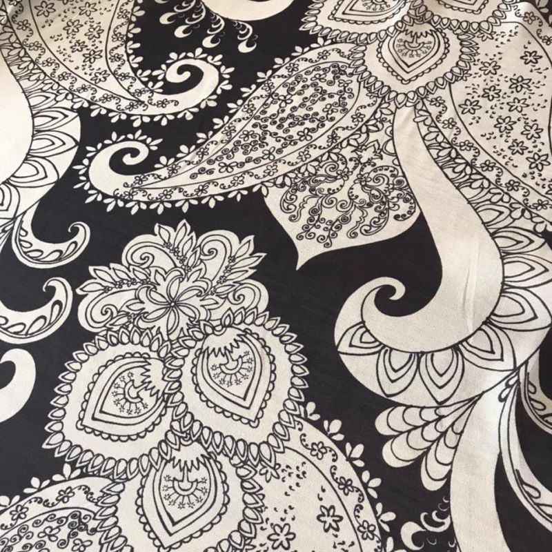 Tecido Musselina De Seda Cashemir Ii • Conexão Tecidos