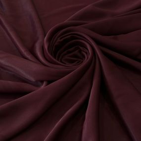 Tecido Crepe Patou Vinho Mahogany • Conexão Tecidos