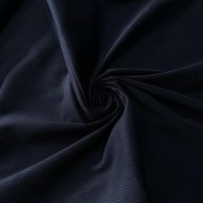 Tecido Veludo Cotelê Azul Marinho Noite • Conexão Tecidos