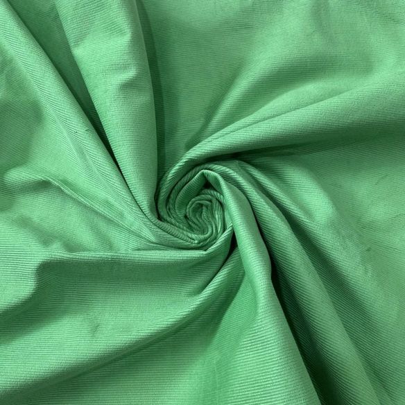 Tecido Veludo Cotelê Verde Menta • Conexão Tecidos