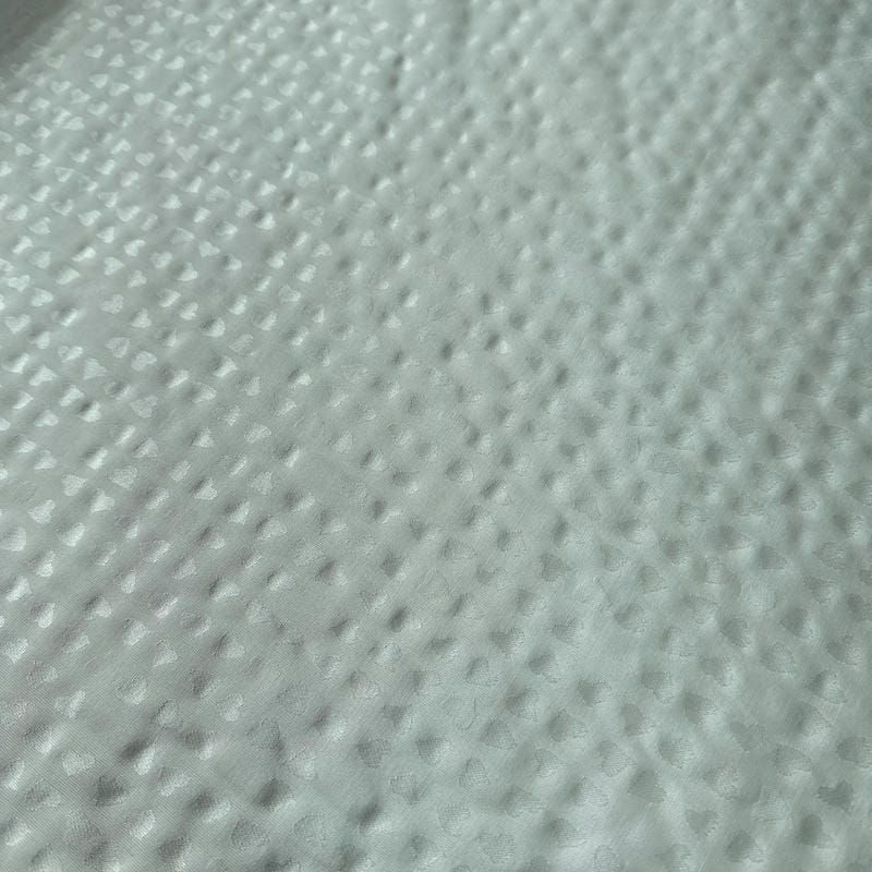 Tecido Jacquard de Seda Misto Delicato • Conexão Tecidos