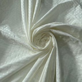 Tecido Jacquard de Seda Misto Delicato • Conexão Tecidos