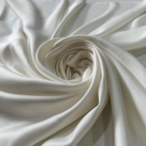 Tecido Cetim de Seda Pura Dupion Off White • Conexão Tecidos 2