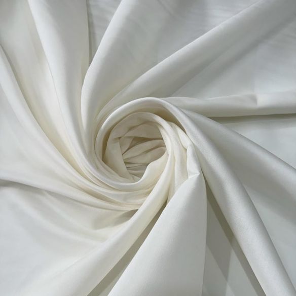 Tecido Eleganza Seda Misto Off White • Conexão Tecidos