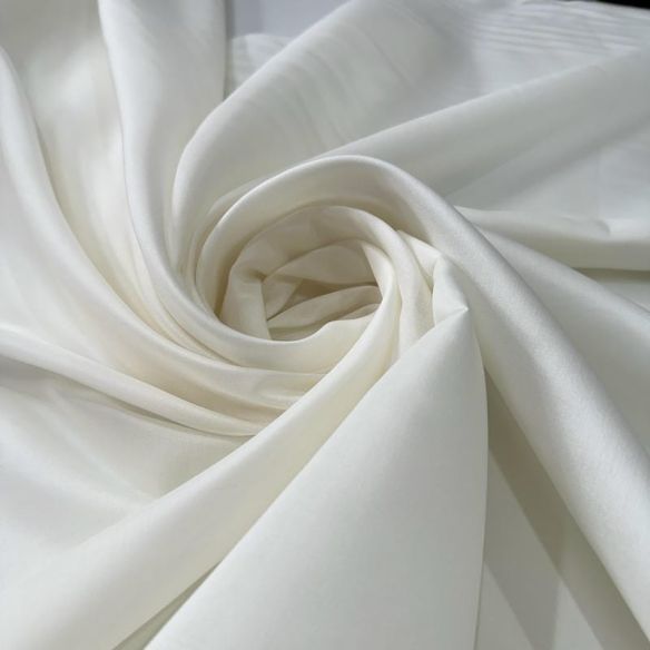Tecido Eleganza Seda Misto Off White • Conexão Tecidos