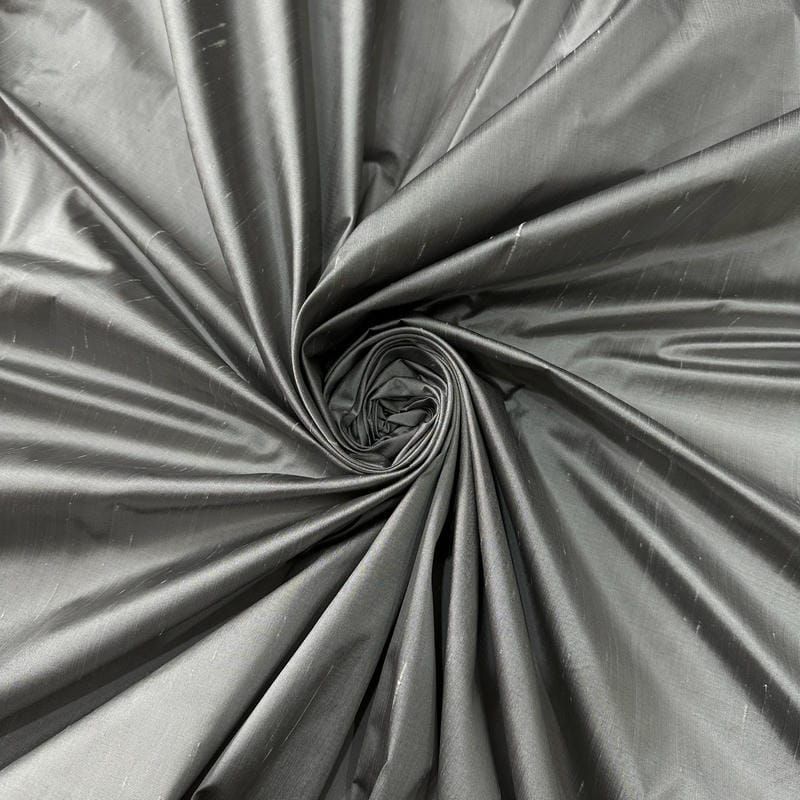 Tecido Milano Seda Pura Silver • Conexão Tecidos