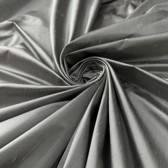 Tecido Milano Seda Pura Silver • Conexão Tecidos