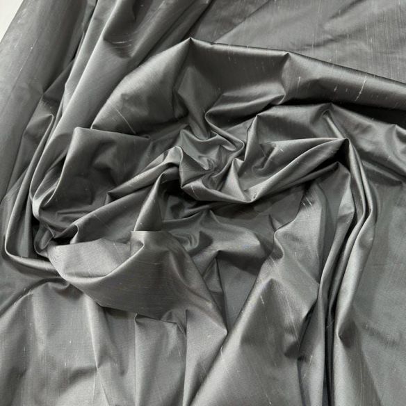 Tecido Tafetá de Seda Pura Silver • Conexão Tecidos