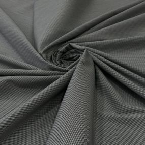 Tecido Tricoline Estampado Mini Xadrez Preto e Branco • Conexão 2