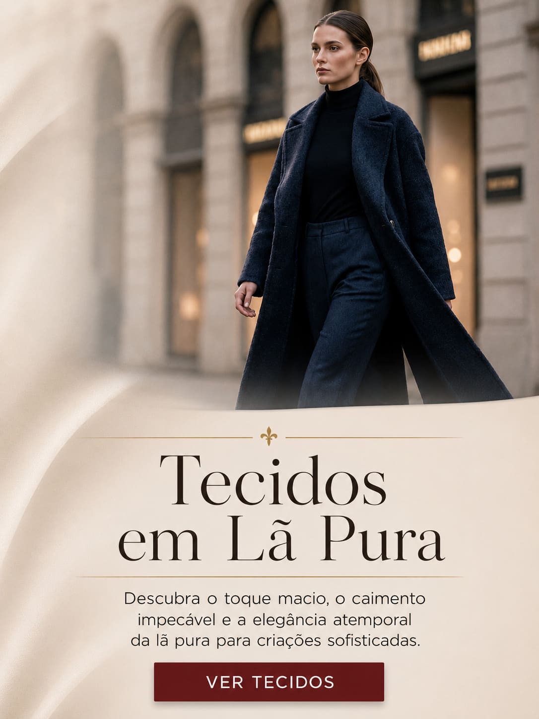 Tecido L&atilde; Pura