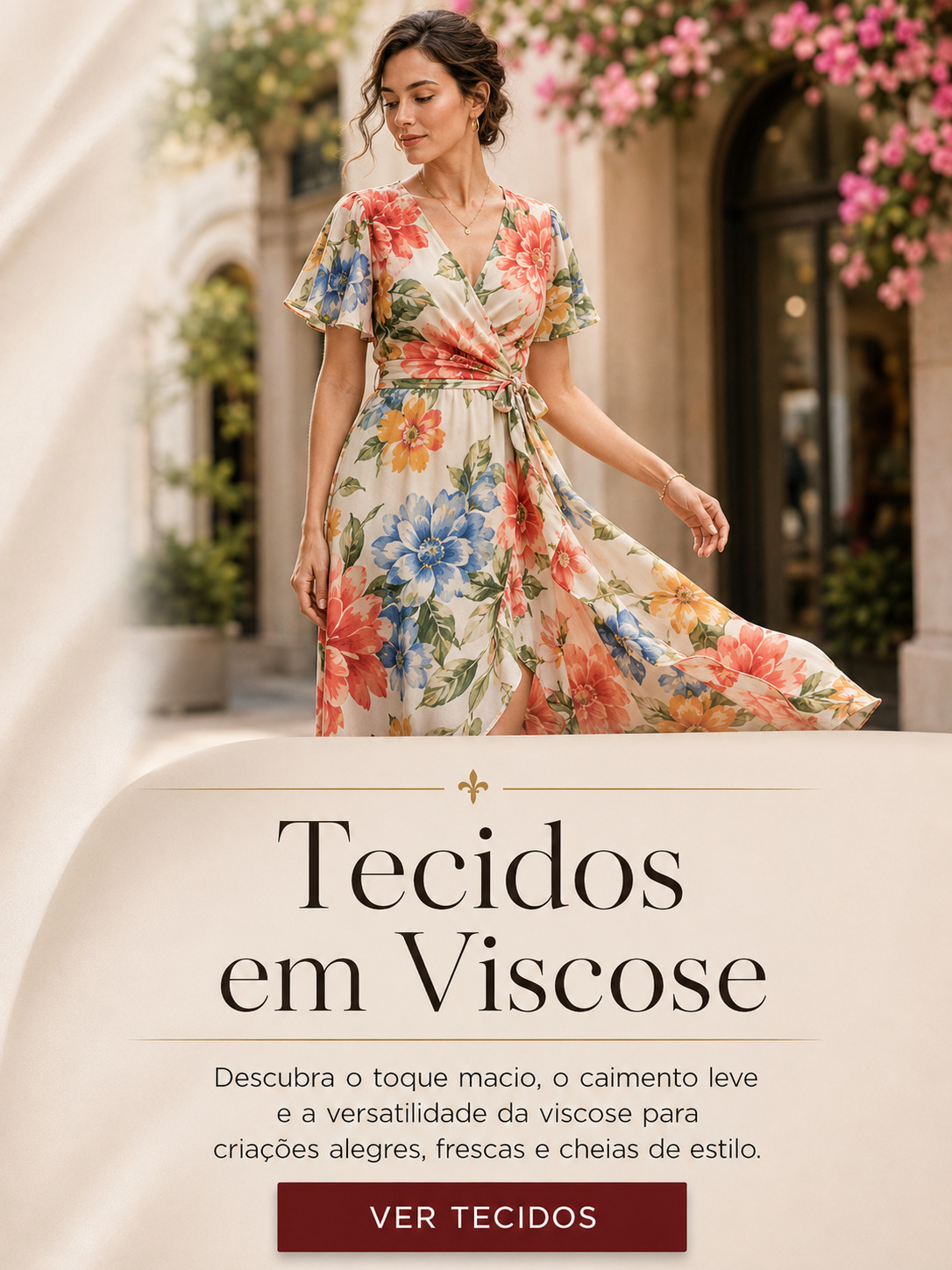 Tecido Viscose